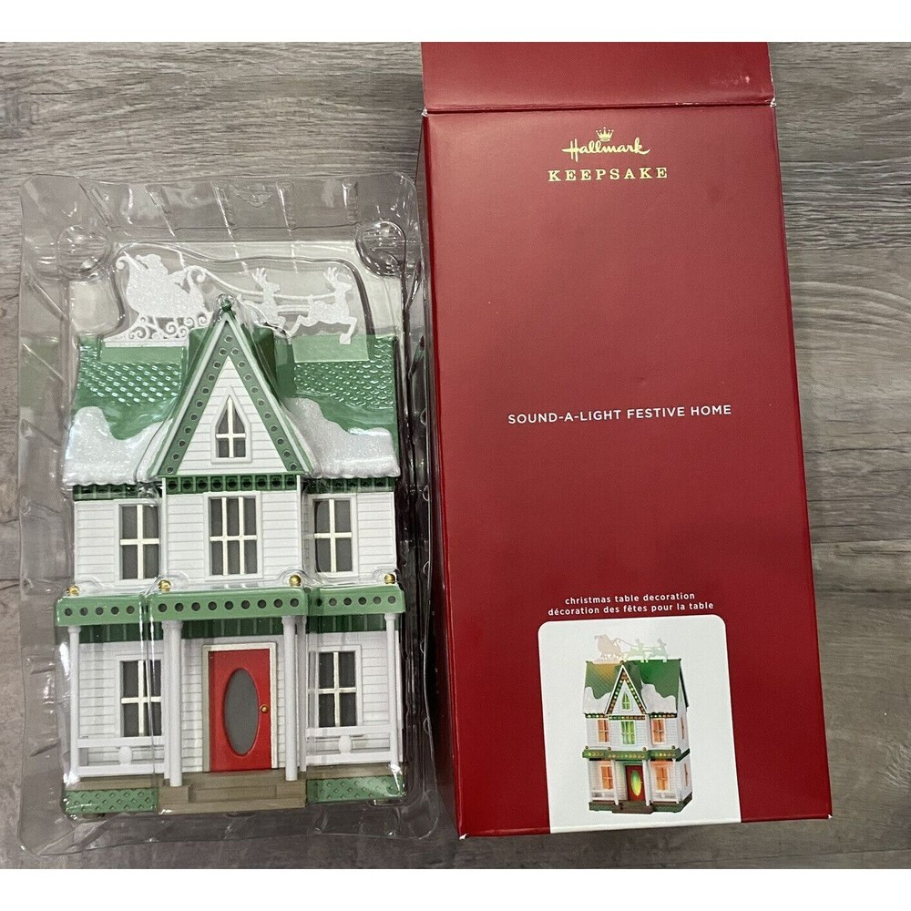 Hallmark Keepsake NIB 2020‎ Sound-A-Light Festive Home Light/Sound Table Top